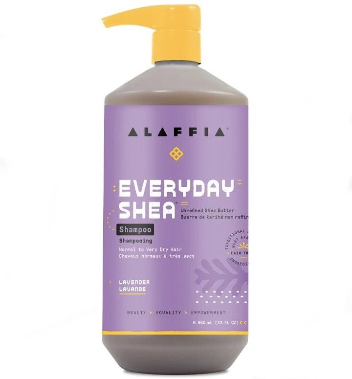 Shampoing Every Day au beurre de karité - Lavande - Alaffia - 950ml